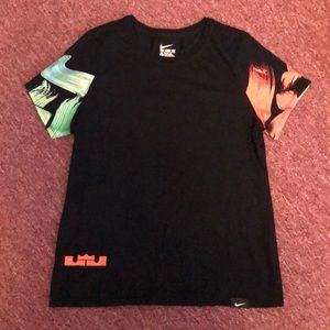 Nike Lebron T shirt with brushstroke accents
